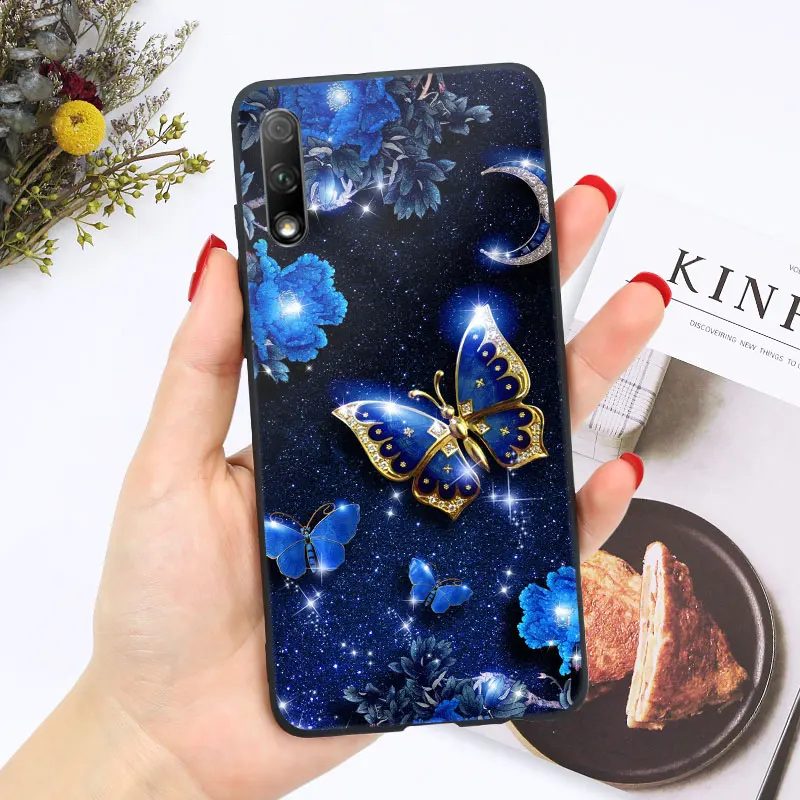 oo19 Глянцевая блестящая для huawei honor 7C AUM-L41 чехол задняя крышка huawei honor 7C 8C 8A 8S 8X 9X чехол - Цвет: oo19