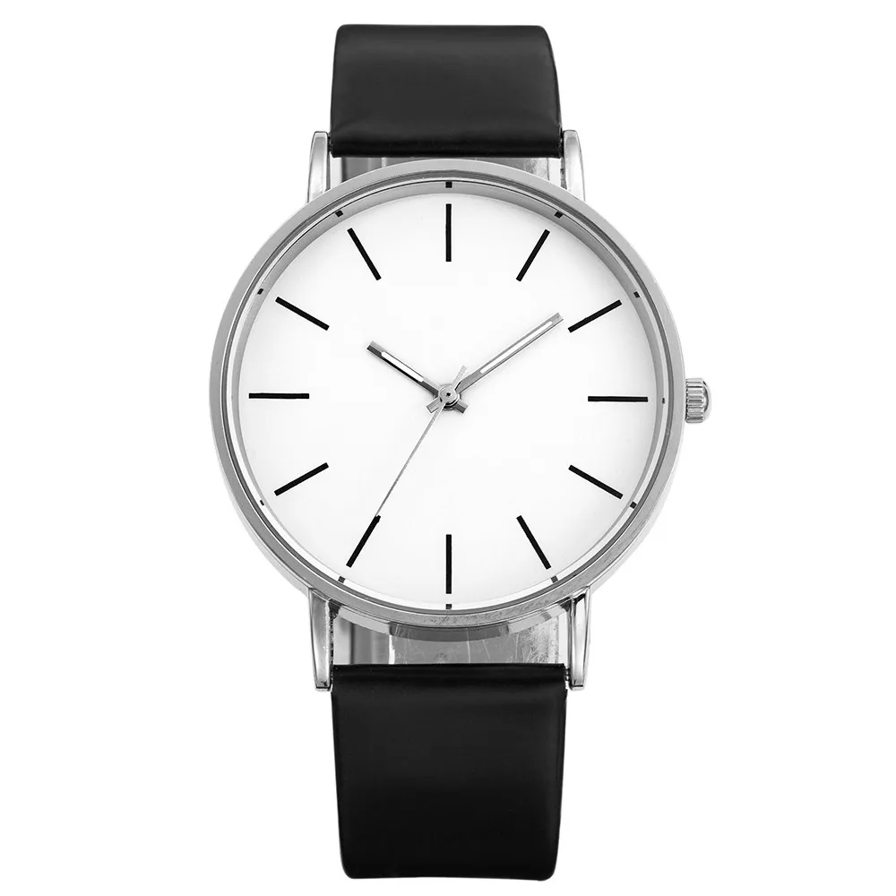 Simple Style Leather Women Quartz Watches Minimalist Ladies Fashion Dress Wrist Watch Female Casual Clock Bayan Kol Saati #2TWF | Наручные