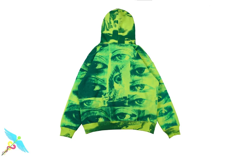 

Harajuku Style Green RED Tie Dye Hoodie Men Women High Quality Drawstring Sweatshirt Xxtentacion Casual Hooded Pullover Oversize