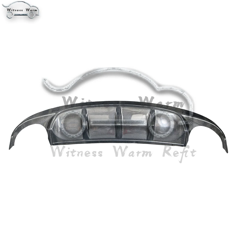 Углеволокно/FRP автомобильный диффузор губа на задний бампер Защита подходит для