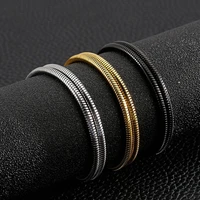 34mm big round snake chain stainless steel classic fashion jewelry chains