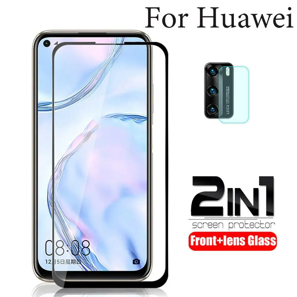 Защитная пленка для камеры 2 в 1 hauwei honor 9A 20S 20 10i 30S lite pro Huawei P40 Lite Pro|Защитные стёкла и