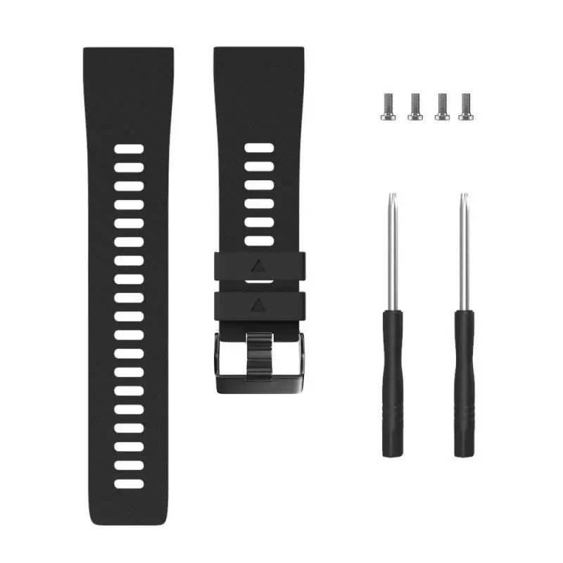 

Watchband For Garmin Forerunner 35 Soft Silicone Bracelet For Garmin Forerunner 35 Strap Replacement Watch Strap Wristband