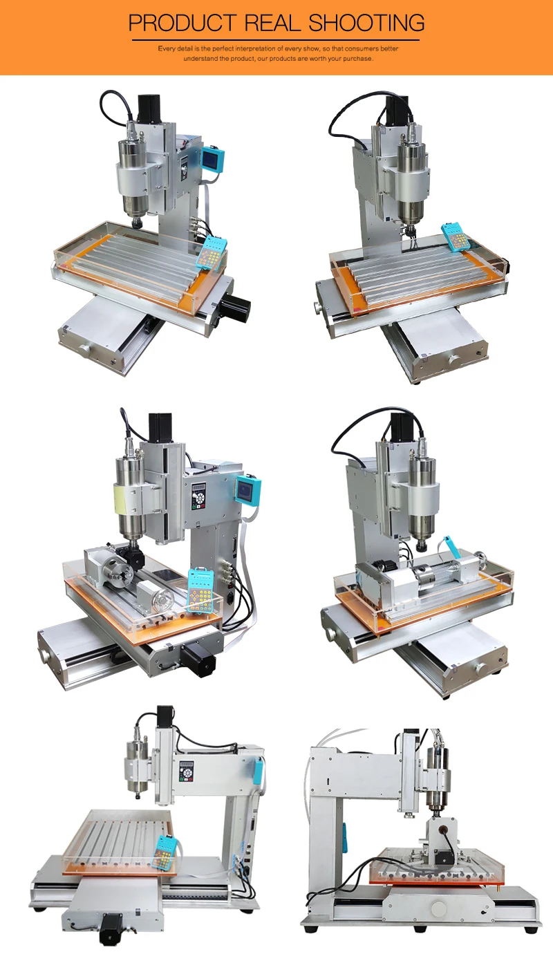 Column Type cnc router 3040 Ball Screw metal cutting drilling engraving machine