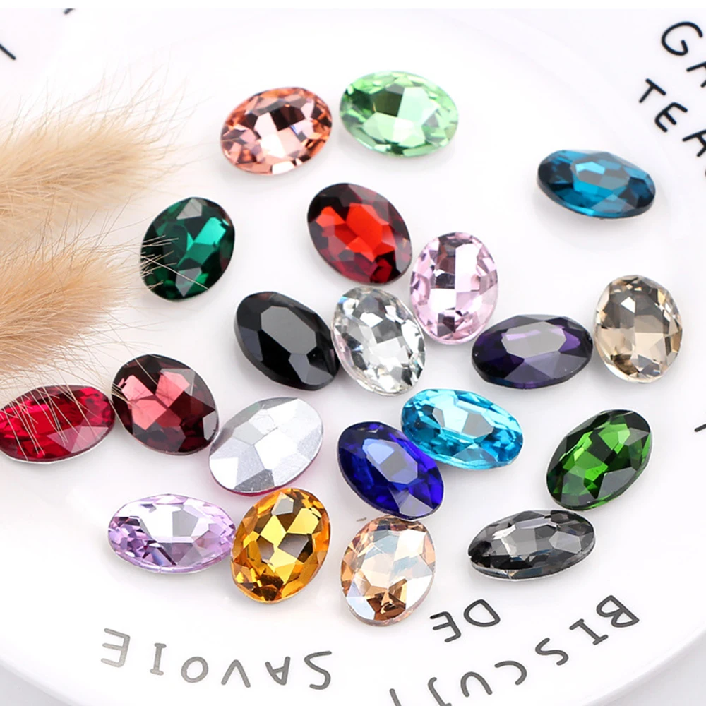 Блестящие стеклянные бусины Piontback для рукоделия