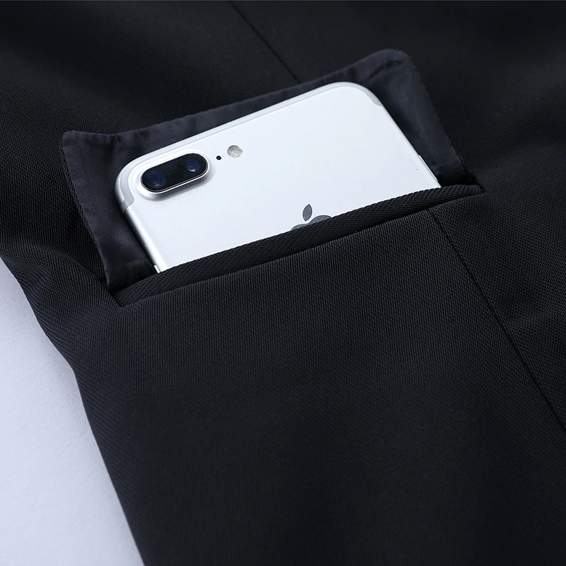 Lenshin сохраняющий тепло блейзер с флисовой подкладкой зимняя одежда офисная для