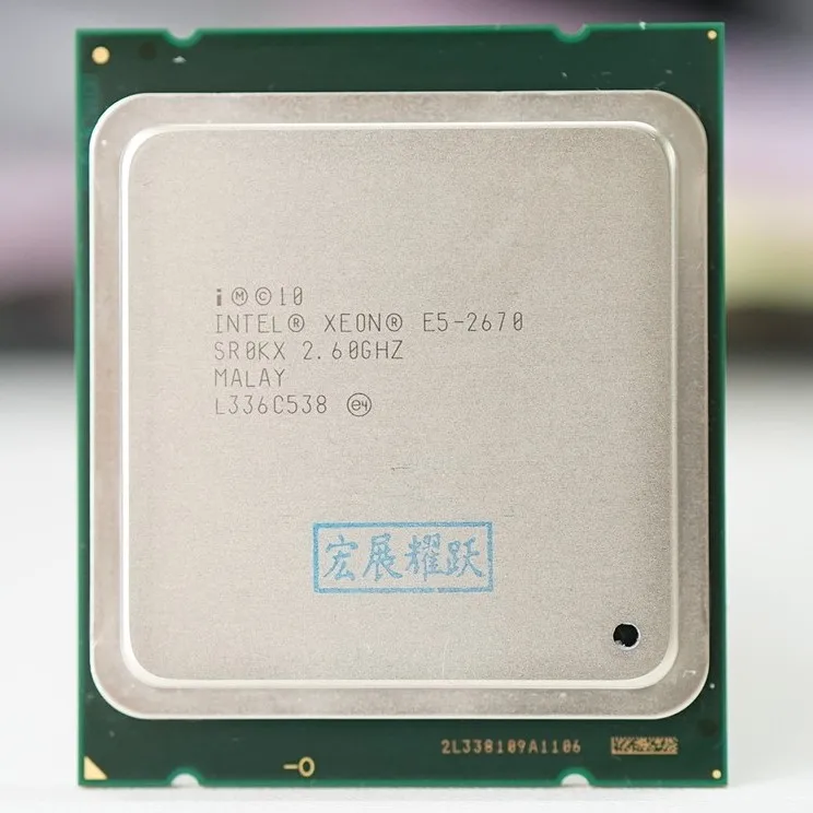 Процессор Intel Xeon E5 2670 Φ ЦПУ (20M кэш 2 60 ГГц 8 00 GT/s IntelQPI) GA 2011 SROKX C2 Стандартная
