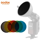 Godox Ad-S11 со вспышкой Speedlite аксессуары Godox Ad200 Ad180 Ad360 AD360IIFilter con per il цвет (красный, синий, зеленый, Giall
