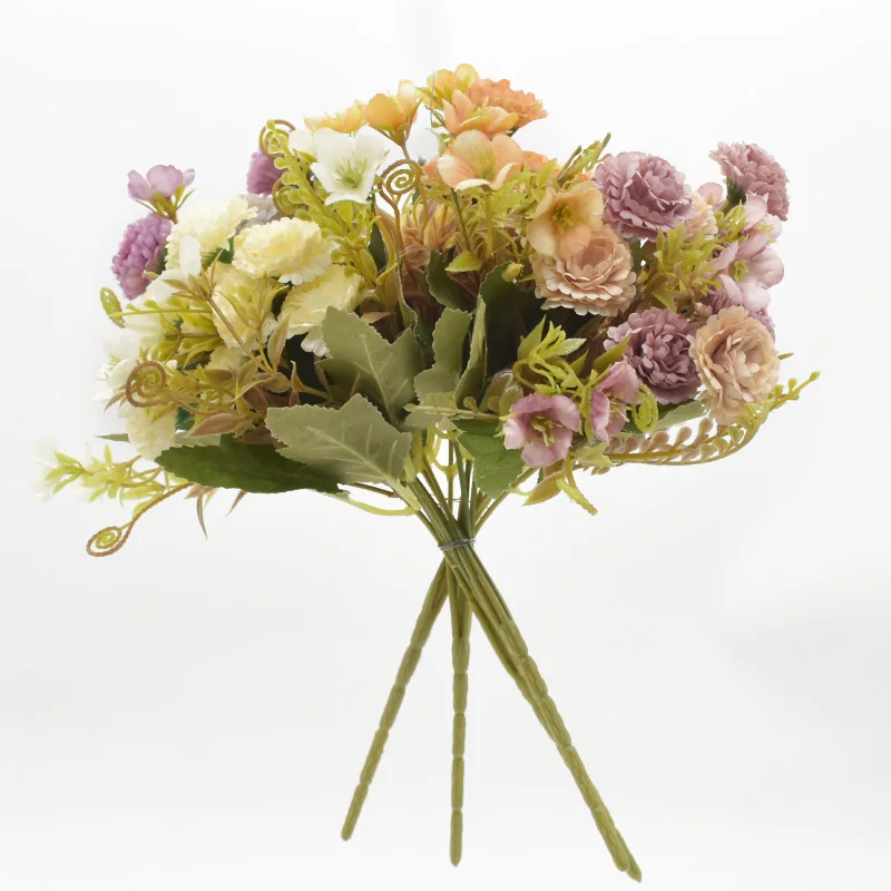 Искусственная сирень 5 вилок букет гвоздик для домашнего декора бонсай гостиной