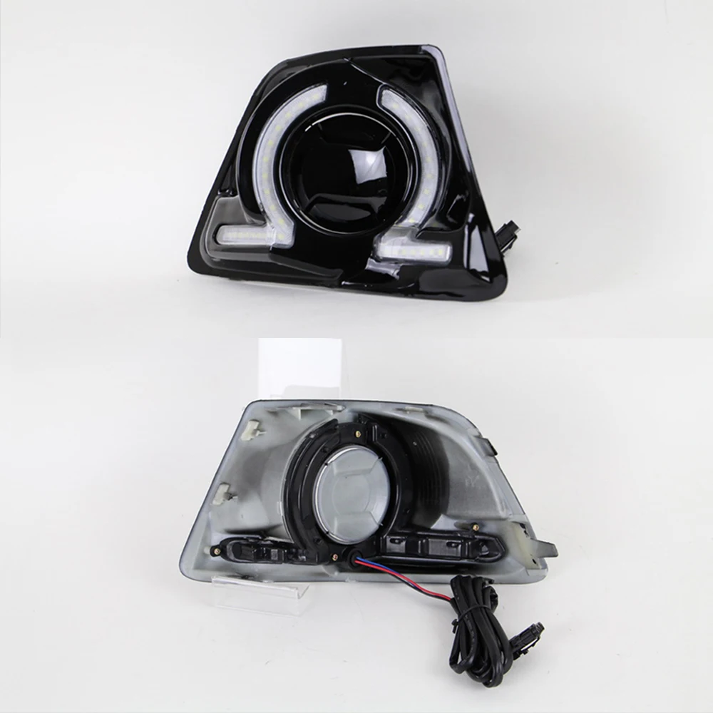 Автомобильный мигающий 1 пара светодиодный DRL Водонепроницаемый Дневной drl