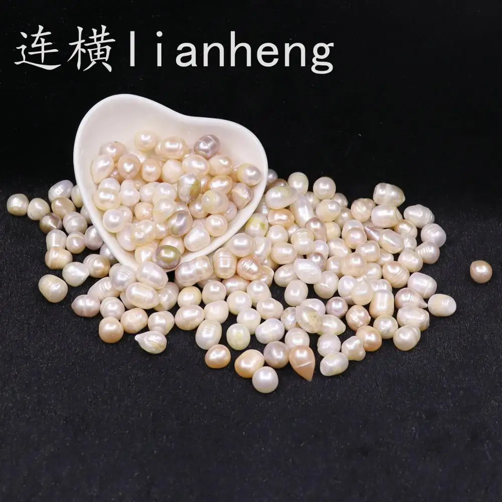 Высококачественный 100% натуральный пресноводный культивированный белый жемчуг 9