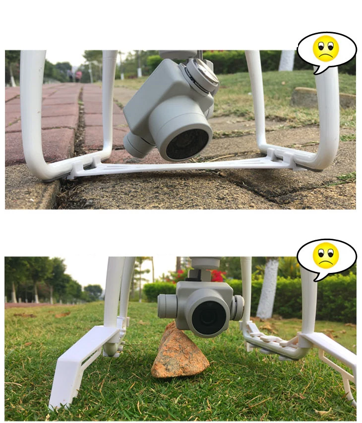 Комплект шасси для DJI Phantom 4 Pro штатив с увеличенной высотой удлиняющая ножку