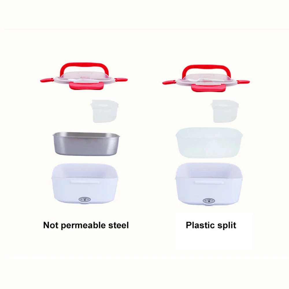 

12V/110v /220v Lunch Box Food Container Portable Electric Heating Food Warmer Heater Rice Container Mini Warmer Rice Cooker