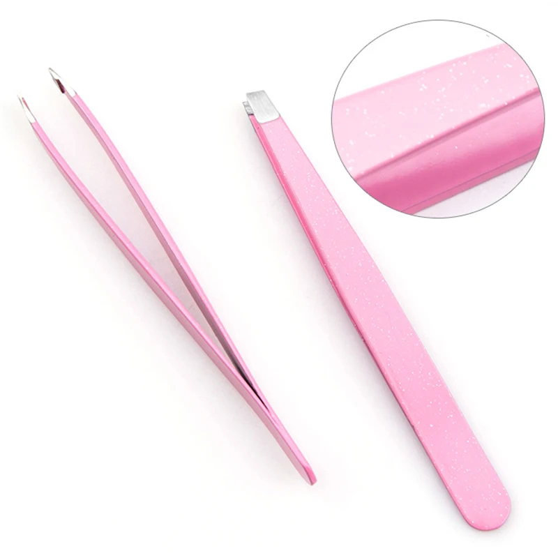 1 шт. пинцет для бровей из нержавеющей стали удаление волос на лице триммер зажим