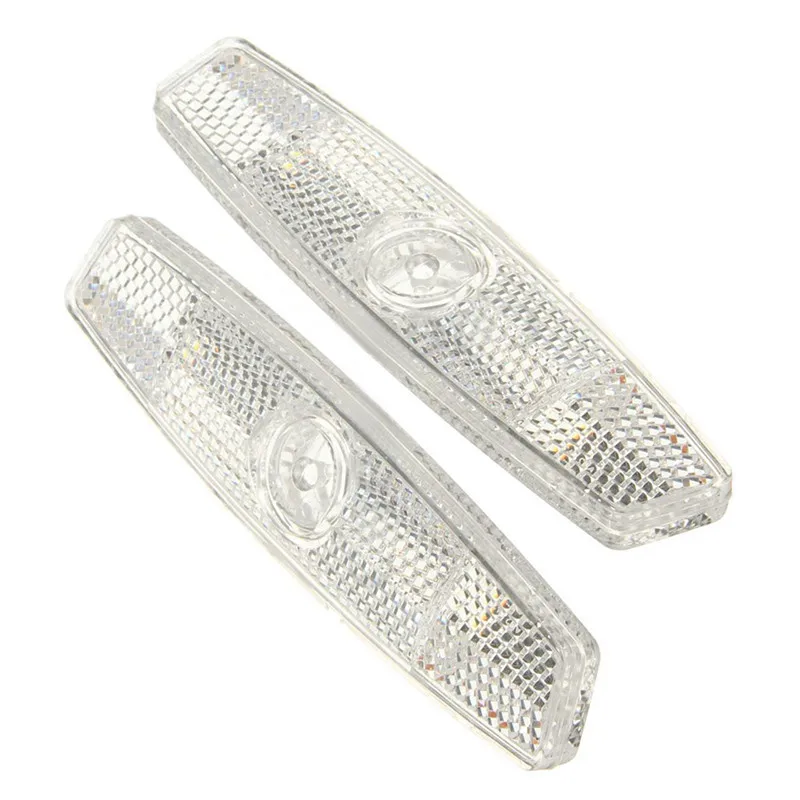 2 шт. велосипедный спиц отражатель безопасности Предупреждение ющий светильник