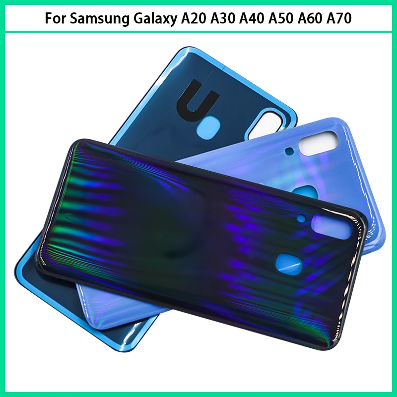 For Samsung Galaxy A20 A30 A40 A50 A70 2019 Plastic Battery Back Cover A205 A305 A405 A505 A705 Rear Door Housing Case Replace | Мобильные