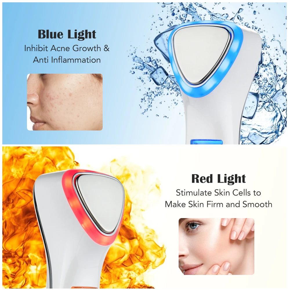 Goede Facial Massager Voor Beauty Facial Massager Ultrasone Huidverzorging Gereedschap Cryotherapie Gezicht Afslanken Apparaat Machine Voor Beauty Spa