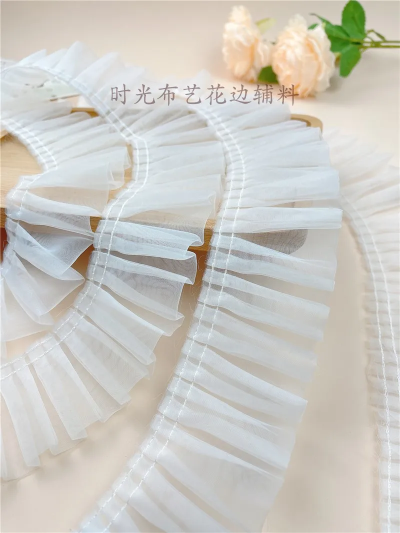 5 ярдов широкий выбор кружевная отделка волнистые оборки и ленты для свадебного