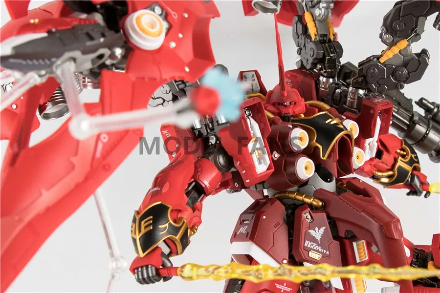 Модели вентиляторов AnaheimFactoryModels MB metalbuild 1/100 кшатриев красная версия аниме Gundam Unicorn фигурку робот игрушка