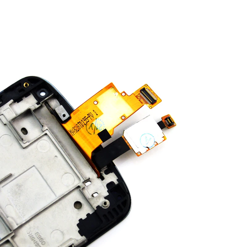 ЖК-дисплей для LG Google Nexus 4 E960 кодирующий преобразователь сенсорного экрана в сборе Замена черный с рамкой