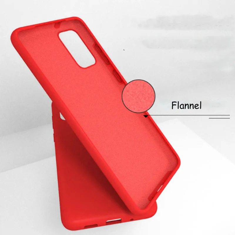 

Soft Case For Samsung Galaxy M31 M21 S11 s E Case Slim Candy Color Silicone Cover For Samsung Galaxy S20 Ultra plus Coque Funda