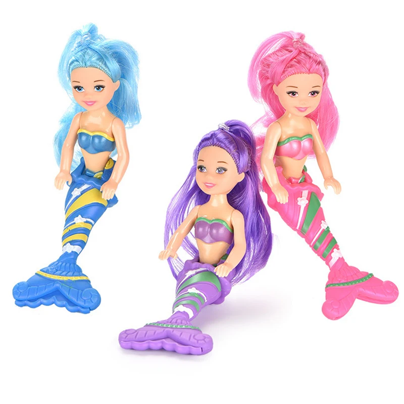 2020 Горячая Распродажа детские игрушки модная Кукла Русалочка Bjd 7 дюймов