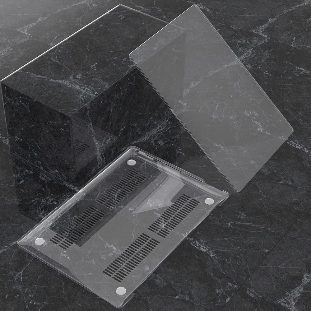 Для нового MacBook Pro 13 3 дюйма 2020 чехол для ноутбука прозрачный жесткий защитный с