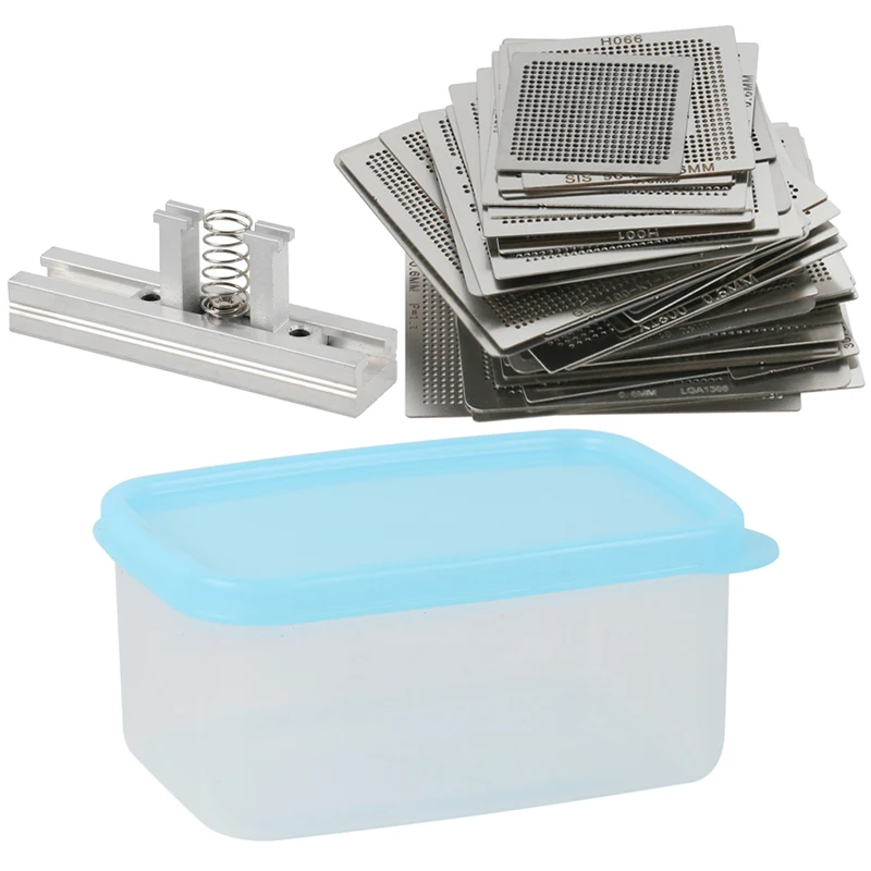Универсальный прямой BGA нагревательный трафарет Поддержка Держатель для