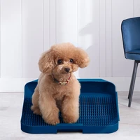 new easy to clean portable toilet plastic dog indoor training pad puppy cat toilet for dog small pet toilet cleaning supplies