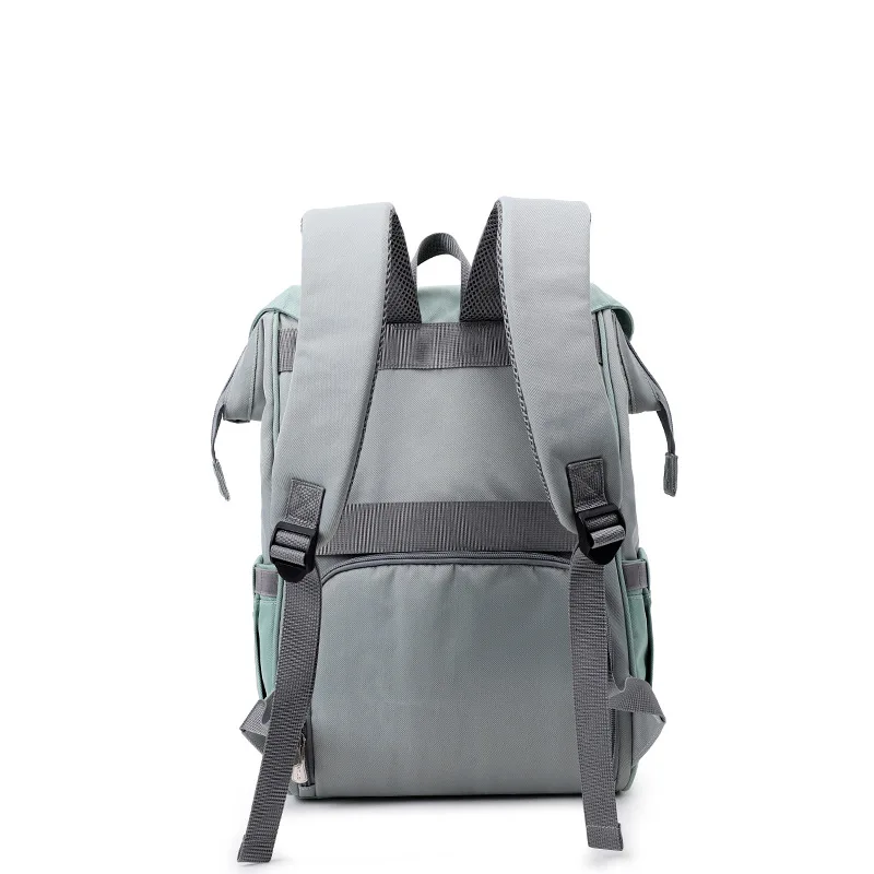 

Factory direct sales of the new fashion mommy bag multi-function USB heated thermostat mother and baby bag