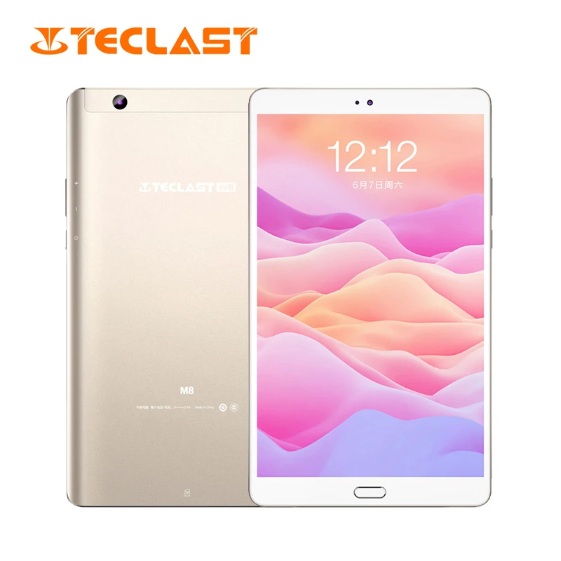 Teclast M8 планшет 8,4 дюймов 2560x1600 четырехъядерный 3 ГБ ОЗУ 32 Гб ПЗУ Wifi 4800 мАч Android 7,1