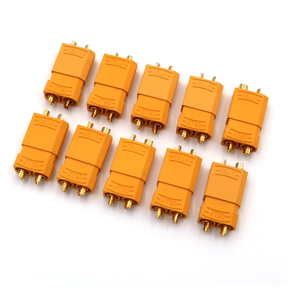 10 пар/лот XT 90 A макс Квадрокоптер Мультикоптер разъемы Пуля разъем RC Lipo батарея xt