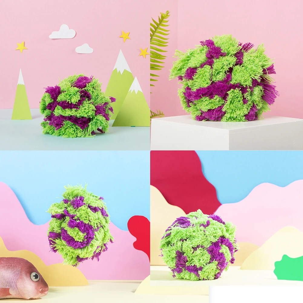 

Жевательная игрушка для домашних питомцев, устойчивая к укусам моляр для маленьких и средних собак, веревка для чистки зубов у щенков, мячей...