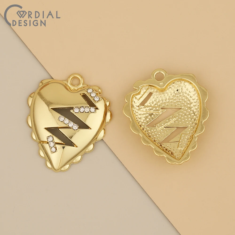 

Cordial Design 100Pcs 21*24MM DIY Making/ювелирные аксессуары/Стразы Подвески/в форме сердца/ювелирные изделия и компоненты