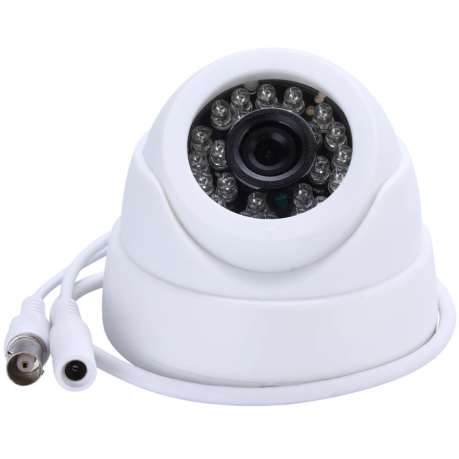 

Камера видеонаблюдения 1/3 дюйма, цветная CMOS камера высокого разрешения 700TVL, 24 светодиодный, домашняя купольная камера ночного видения, анал...