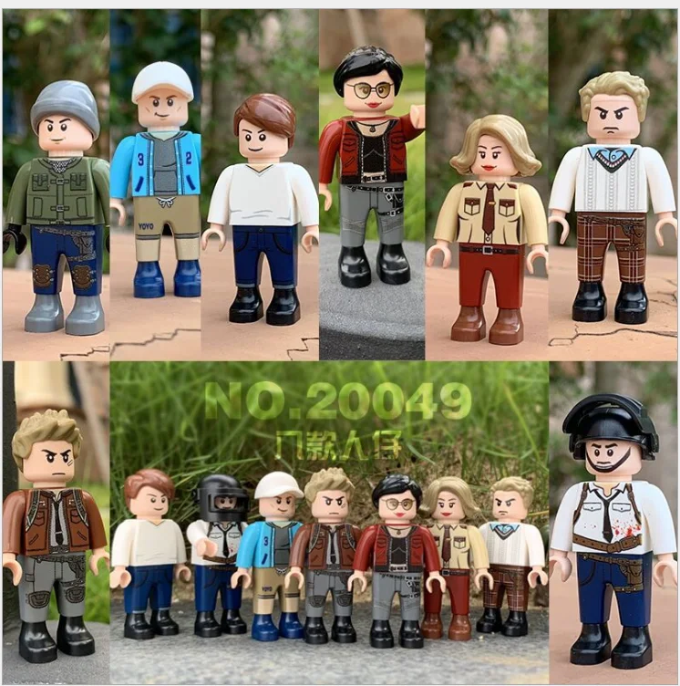 

Building Block Doll City Police Compatible Legoesdys Technic Brick Toys For Kids Build Game