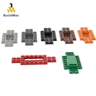 Сборные детали BuildMOC 30029 4x10, рамка Шасси для строительных блоков, детали сделай сам, электрические развивающие Подарочные игрушки