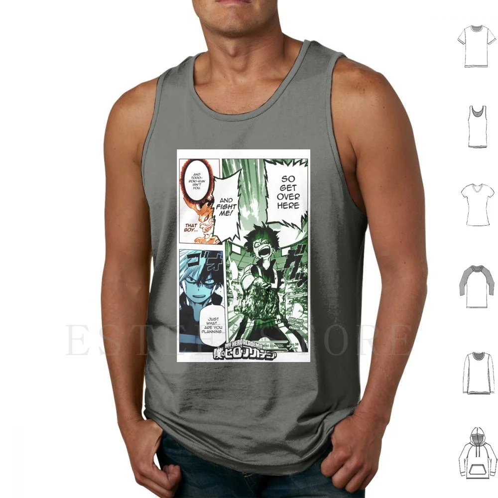 

Come At Me With All You Got! Tank Tops Vest Cotton Shoto Todoroki Shoto Todoroki Mha Deku Midoriya Midoriya Izuku Izuku