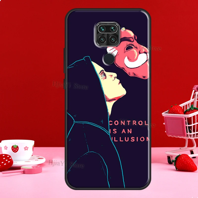 Чехол Mr Robot Fsociety Soft Cover для Xiaomi Redmi Note 11 10 Pro 9 8 8T 11S 10S 9A 9T 9C.