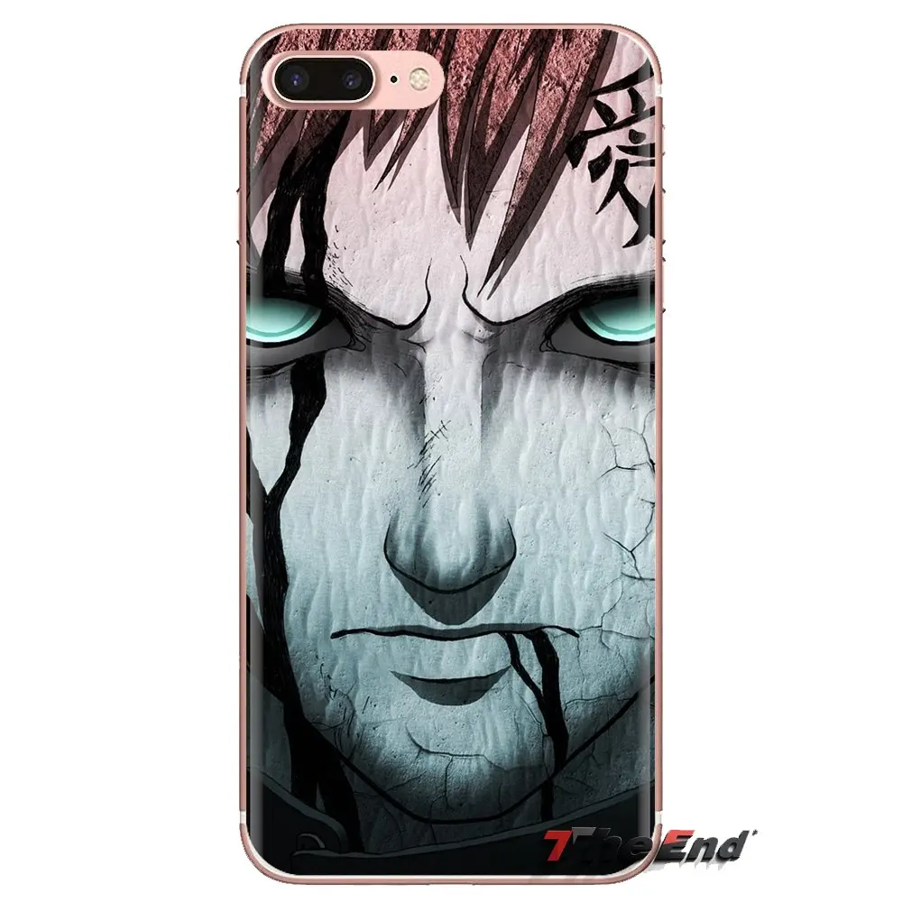 For Samsung Galaxy J1 J2 J3 J4 J5 J6 J7 J8 Plus 2018 Prime 2015 2016 2017 Anime Naruto Gaara Transparent Soft Shell Covers |