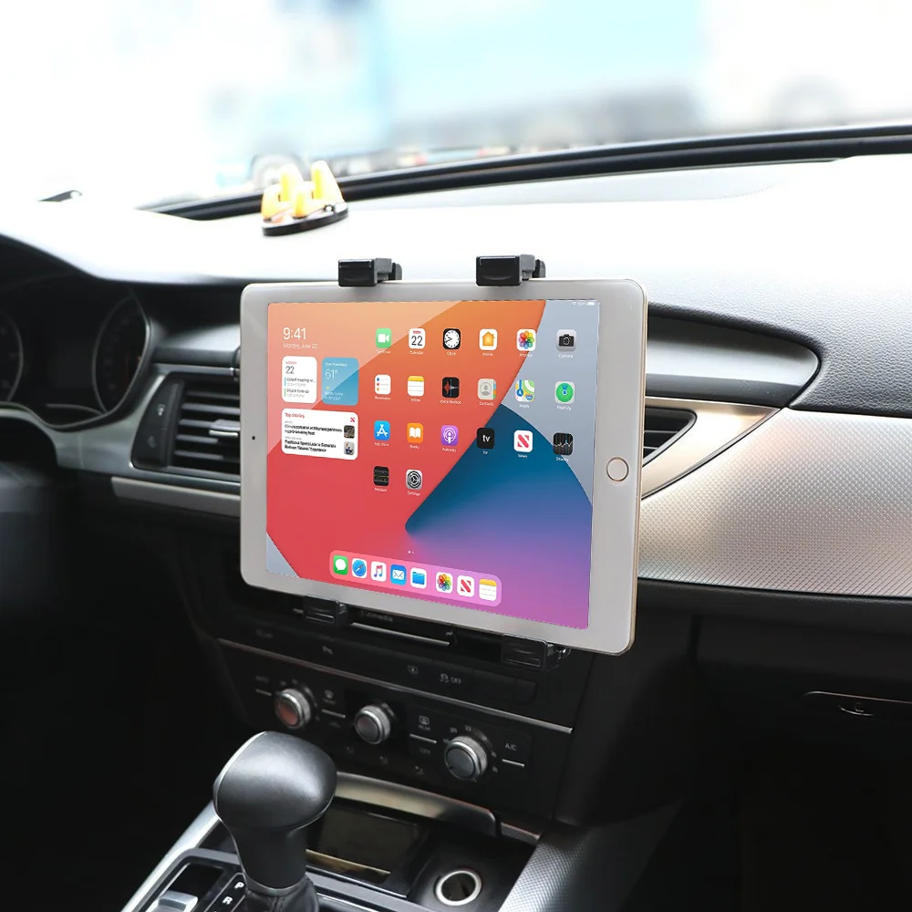 

Adjustable Car CD Slot Tablet Stands Holder Mount for iPad Air Mini Pro 11 Xiaomi Huawei Tab Pad 7-11 Inch Pc Soporte Bracket