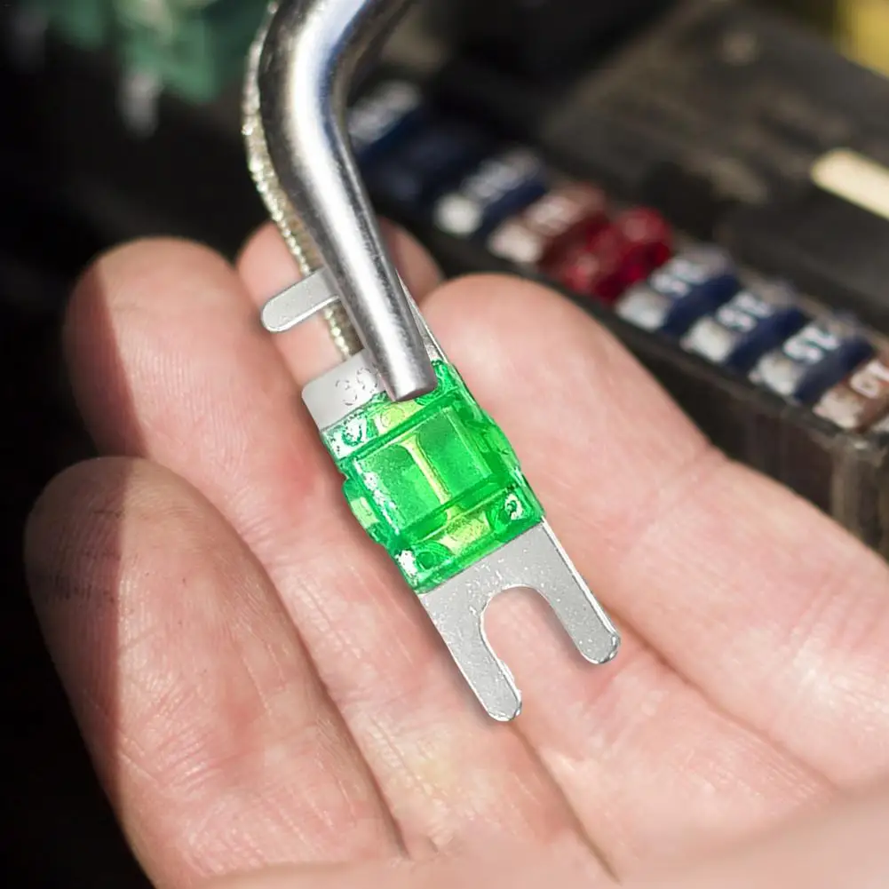 

5pcs Zinc Alloy Gold Plated Stud Car Fuses Set Car Stereo Audio AFS Fuse 30/40/60/80/100A Vehicles Fuse Set Auto Fuse Fuses Hot