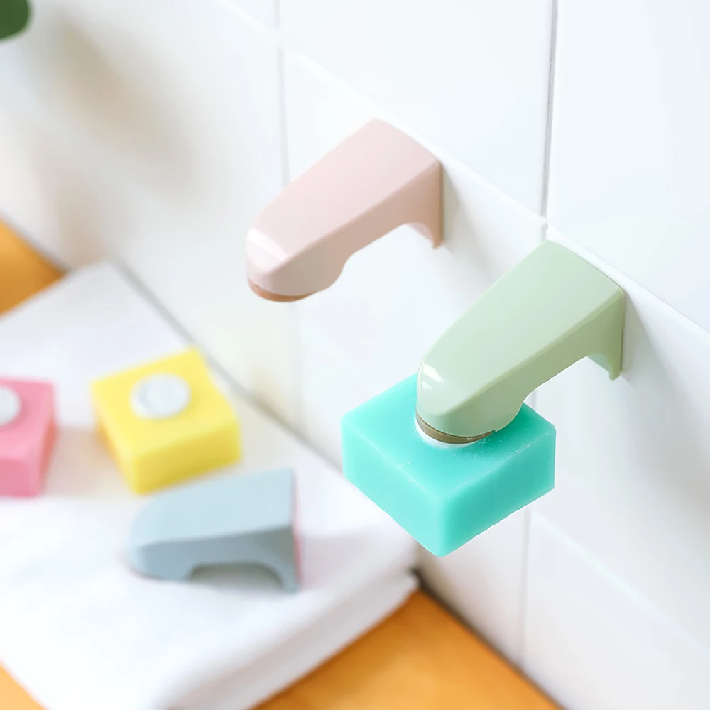 Аксессуары для ванной комнаты магнитный держатель мыла Портативный настенный