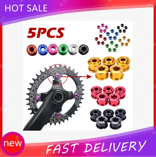 5 шт. винты для горных велосипедов|Шатун и передняя звездочка велосипеда| |