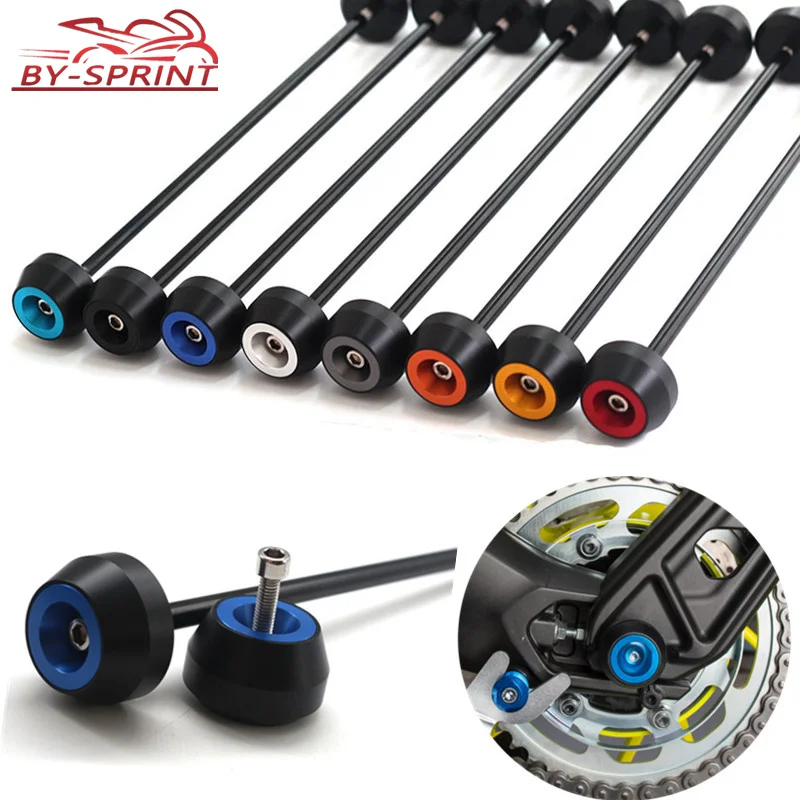 Мотоциклетная вилка с ЧПУ защита от падения накладка на переднюю и заднюю оси для