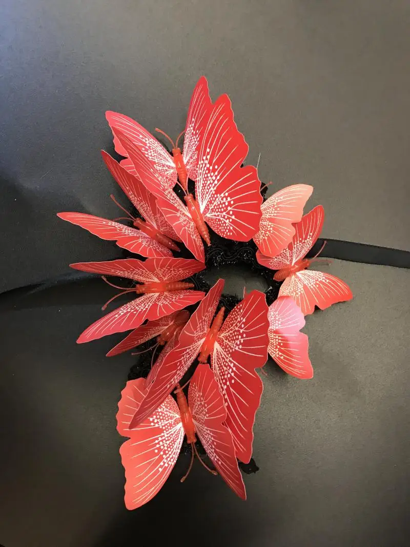 Женская полулицевая маска бабочка для вечеринки аксессуары косплея сценическая