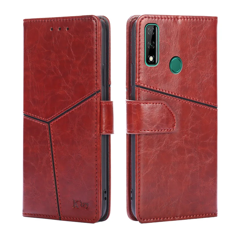 Кожаный чехол для Huawei Y8S 6 5 дюймов бумажник Y 8S JKM LX1 слот карт подставка телефона