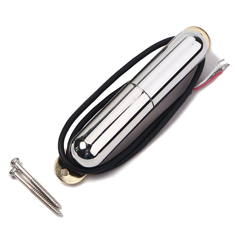

2Pcs Electric Guitar Lipstick Tube Single Coil Pickup Guitar Pickup Chrome