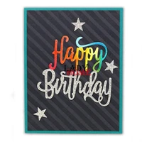 letters happy birthday craft metal cutting die mold punch stencil template for diy scrapbooking paper album photo card making