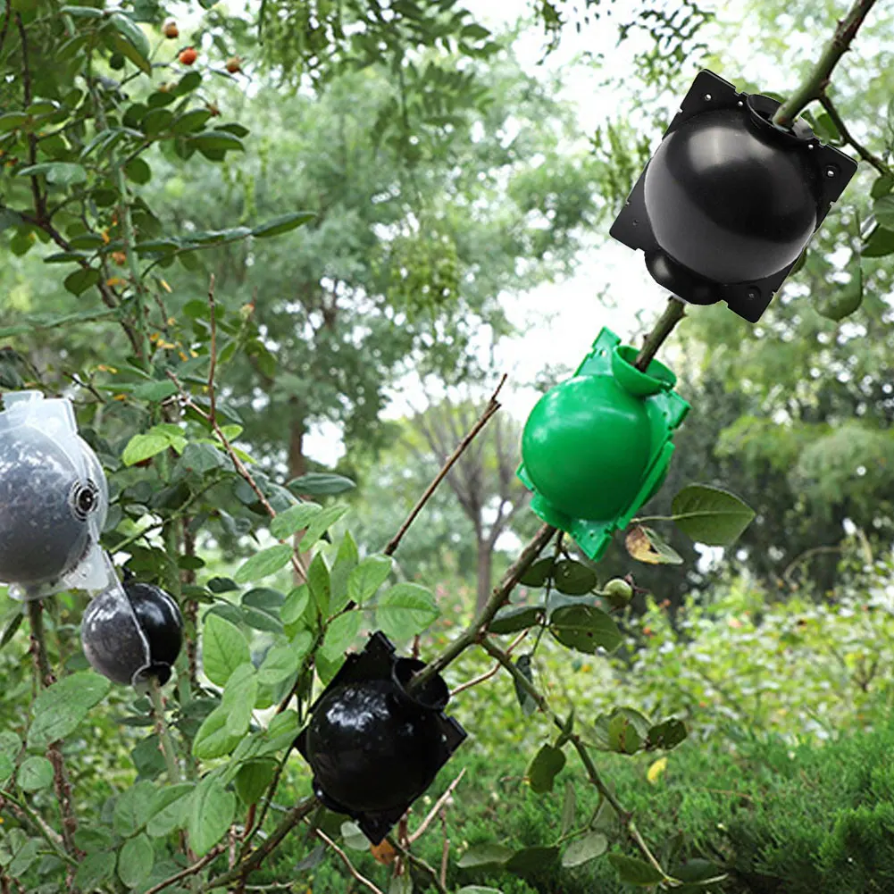 

4PCS Plant Root Device Root Breeding Ball High Pressure Growing Spreading Box For Garden Plugs Propagation Growing Boxes